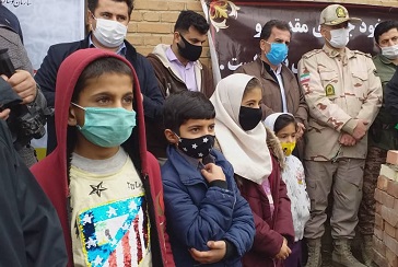 خشت گذاری اولین مدرسه طرح اجر به اجر استان آذربایجان غربی در شهرستان سردشت