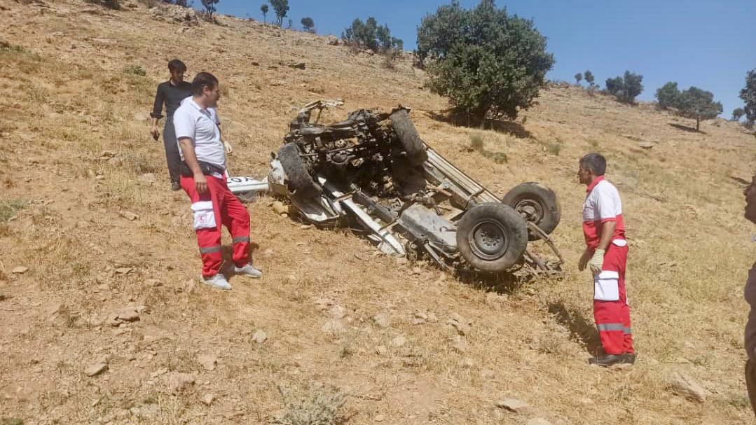 وقوع سه حادثه رانندگی در محور مهاباد به سردشت با پنج کشته و هشت مصدوم