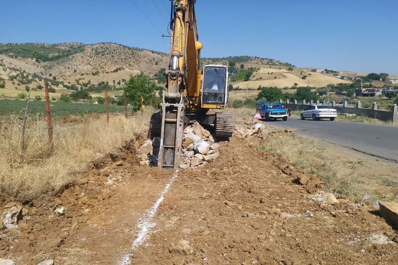 آغاز عملیات گازرسانی به ۷۷ روستای سخت‌گذر سردشت