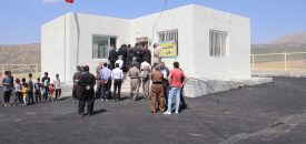 افتتاح مدرسه یک کلاسه روستایی در سردشت