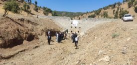 افتتاح پروژه آبخیزداری در زیر حوزه نستان شهرستان سردشت