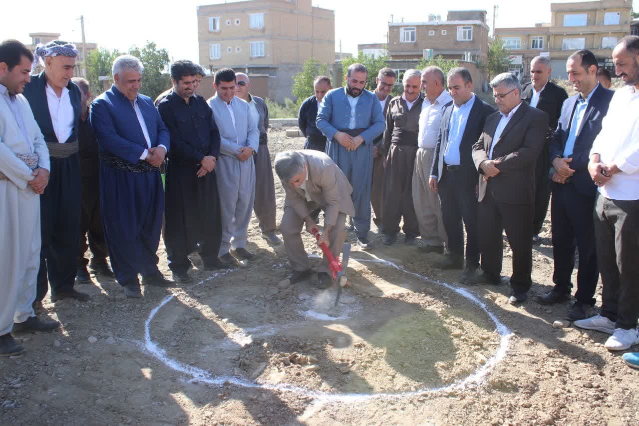 افتتاح و کلنگ زنی 2 طرح عمرانی شهرداری در شهر نلاس